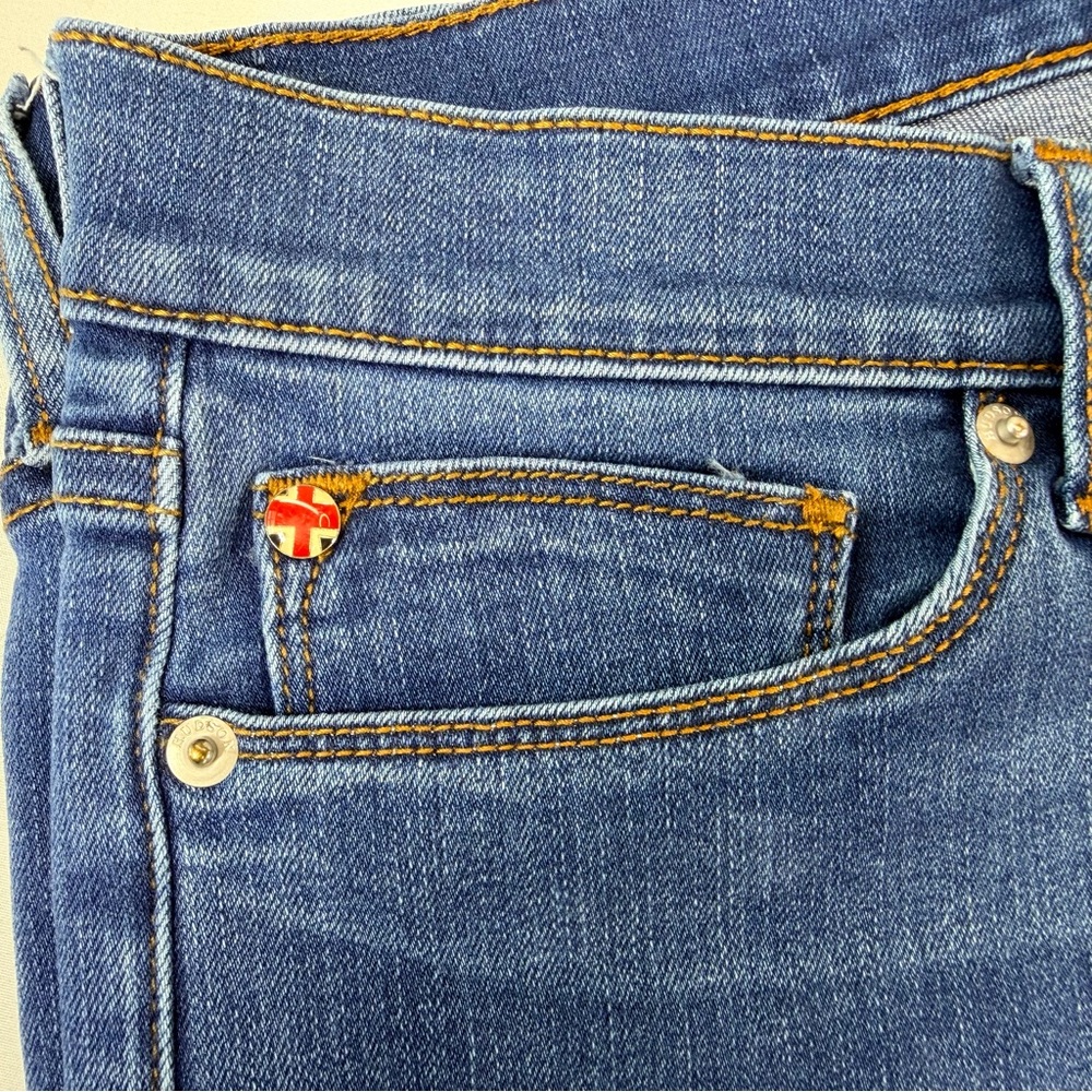 Hudson Krista Distressed Super Skinny Jeans Size 31 Women's - Picture 6 of 15